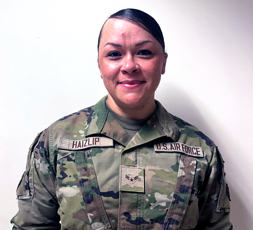 Airman 1st Class Dana Haizlip Airman 1st Class Dana Haizlip